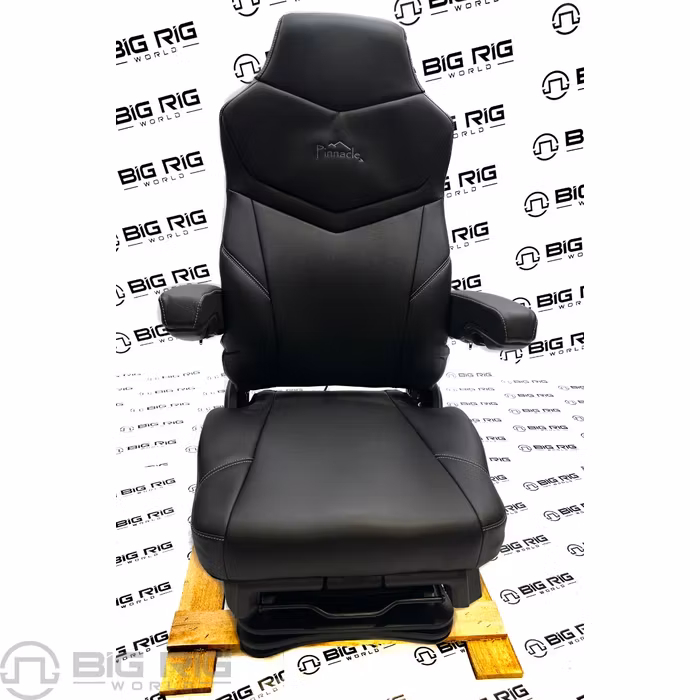 Pinnacle Seat (Black on Black Leather) w/Armrest 187300MW661 - Seats Inc.