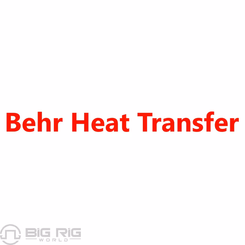Charge Air Cooler Assembly E2638 - Behr Heat Transfer