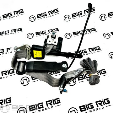 Seat-Mounted Seat Belt Kit with Sensor in Gray S84-1087-12671 - Kenworth