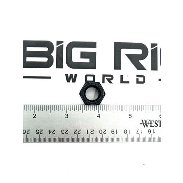 Lock Nut, HEX, Zinc, Aluminum, Black, M12 X 1.5 23-14072-112 - Freightliner