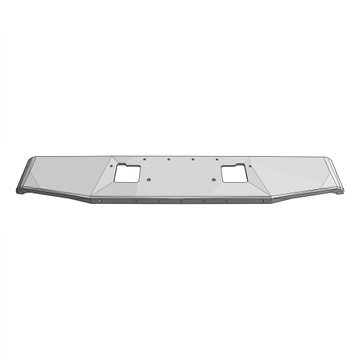 Bumper - PB SFFA Taper, Chrome N71-6040-15010 - Peterbilt