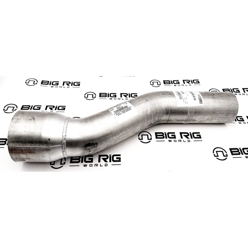 Multi-Bend Exhaust Pipe Aluminized Stainless Steel 4in M66-3160-001 - Paccar