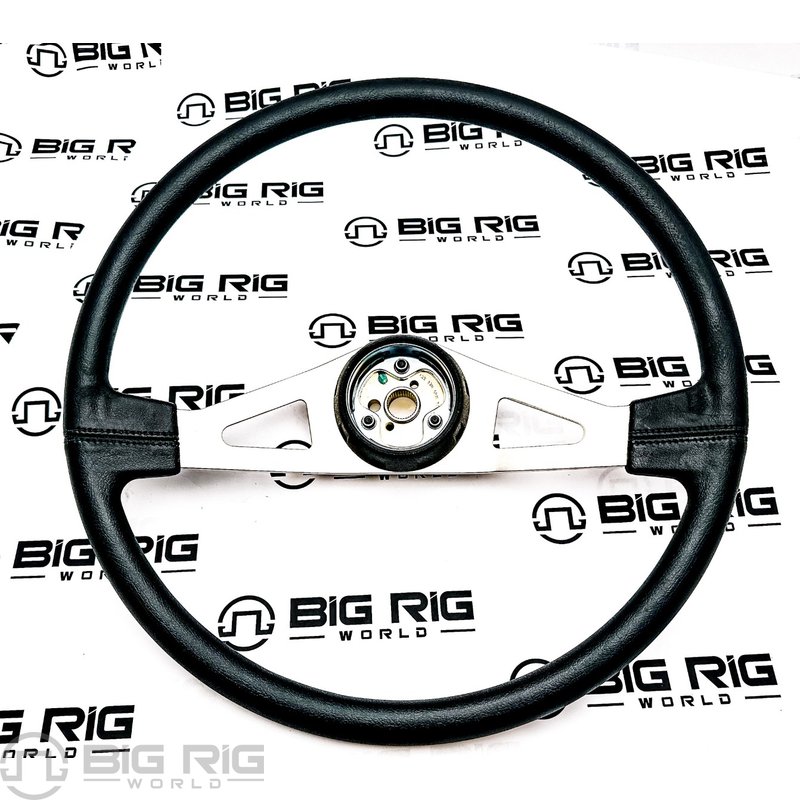Steering Wheel Assembly 20-inch 2SPK NCKL Vinyl Rim NKBL2024P4V - Paccar