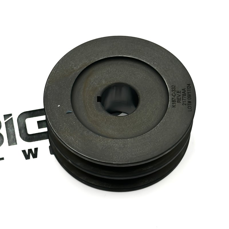 Alternator Pulley -  3-1/2X1.44TX2 GRVS K187-332 - Kenworth