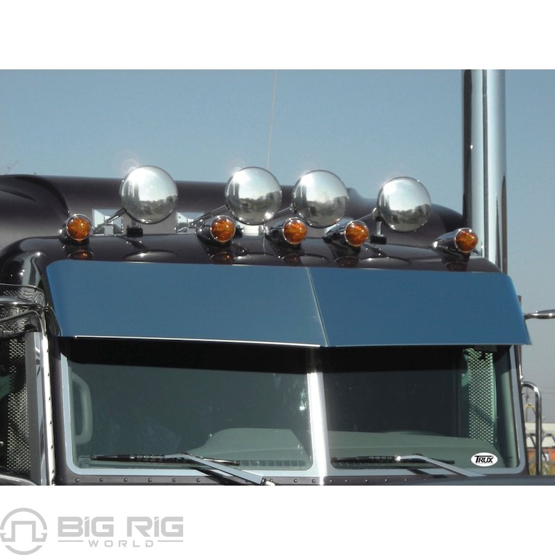 Peterbilt 14 In. Boltless Ultra Cab Sunvisor TSUN-P14 - Trux Accessories