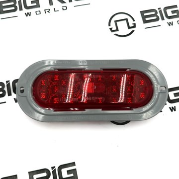 LED 60 Series High Mounted Stop Lamp with Gray Flange 60262R - Truck Lite