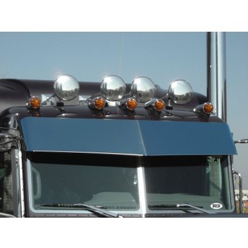 Peterbilt 14 In. Boltless Ultra Cab Sunvisor TSUN-P14 - Trux Accessories