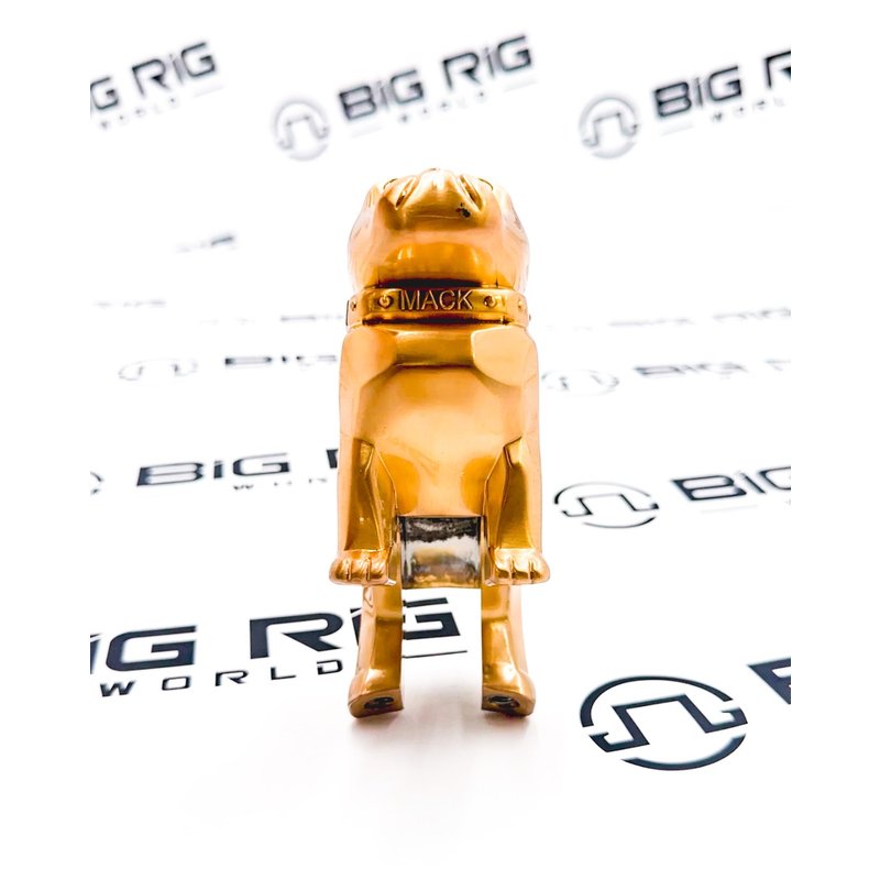 Gold Mack Bulldog Ornament 24841760 - OEM - Mack - Big Rig World