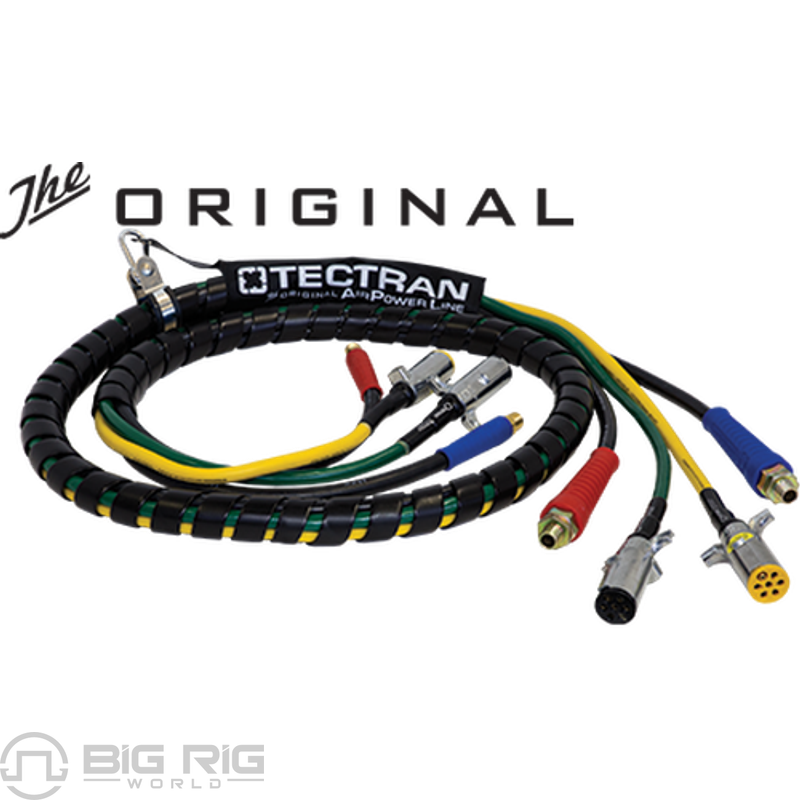 Color Coded 3 in One ABS AirPowerline  15 ft. 13A1501 - Tectran