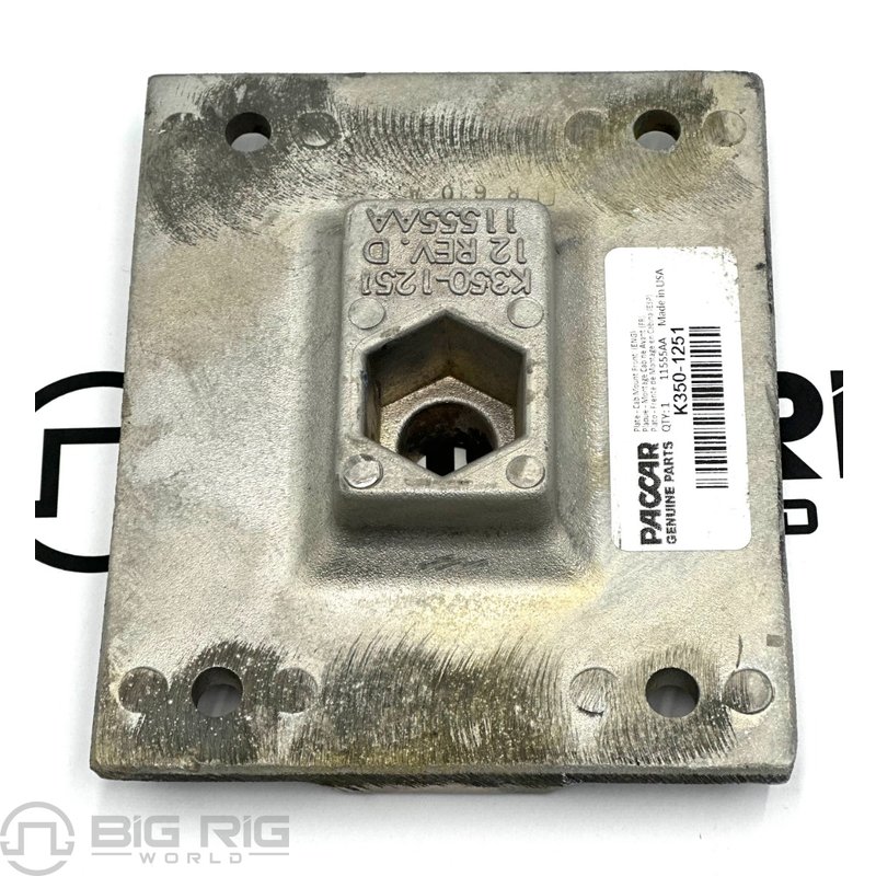 Plate - Cab Mount W900B K350-1251 - Kenworth