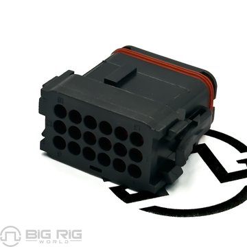 Plug - 18 Cavity, Black, Ek02, B - Key 23-13148-069 - Freightliner