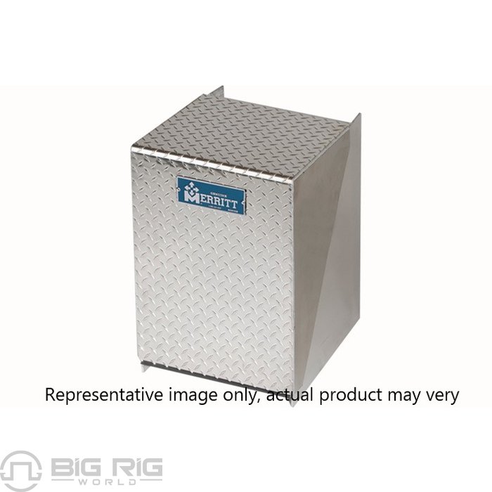 4 Battery Box With Top Deck Plate 25x20x16 3504MTQ - Merritt Equipment