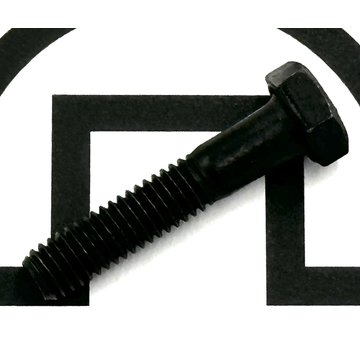 Bolt - HEX M6-1.00X30 SS BLK K041-808-30BK - Kenworth