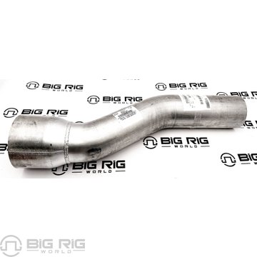 Multi-Bend Exhaust Pipe Aluminized Stainless Steel 4in M66-3160-001 - Paccar