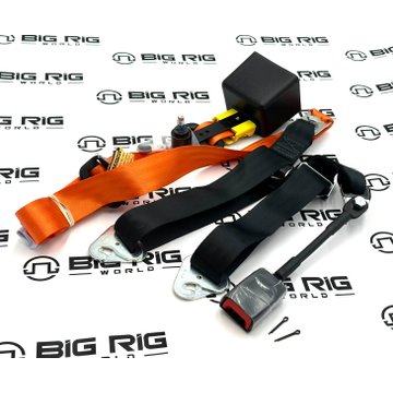 Belt - Seat Driver 3 Pt Orange S84-6006-003 - Peterbilt