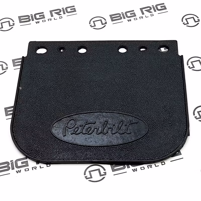 Mudflap - Hood 388/389 W/PB Logo L76-6000 - Peterbilt