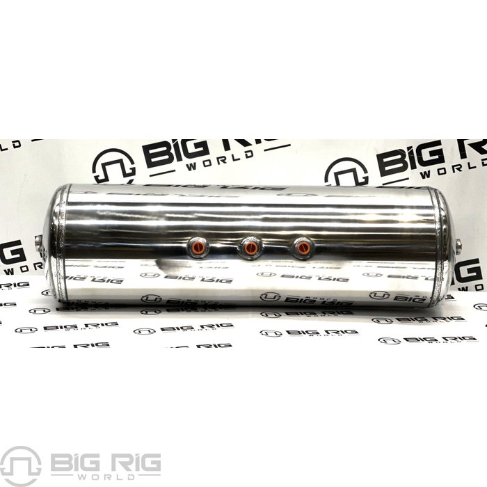 Air Tank - Aluminum 9.5 in x 33 in Polished 08-02360P - Paccar