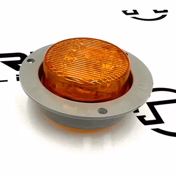LED 30 Series Omni Volt Clearance/Marker Lamp, Gray Flange 30251Y - Truck Lite