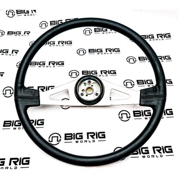 Steering Wheel Assembly 20-inch 2SPK NCKL Vinyl Rim NKBL2024P4V - Paccar