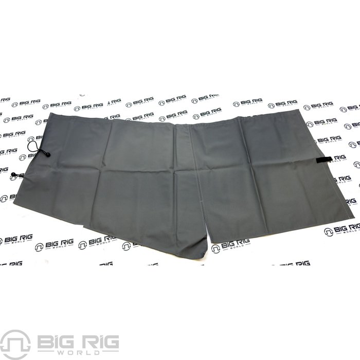 Curtains - Cab Med Gray U73-1037-1U671 - Kenworth