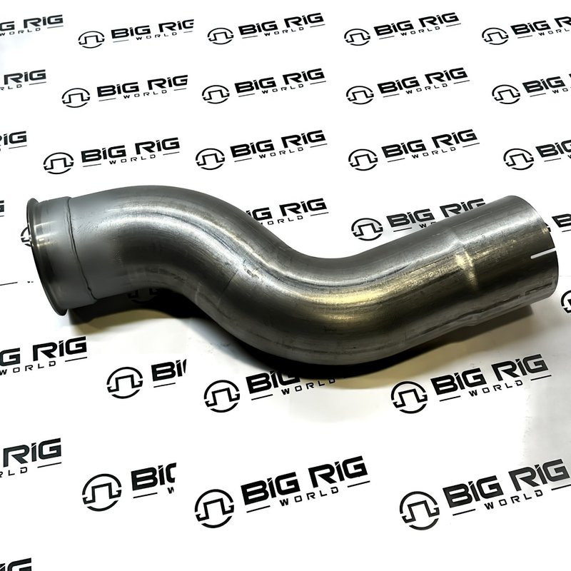Multi-Bend Exhaust Pipe Aluminized Steel 5-inch OD/ID - Right Side K180-14764R - Kenworth