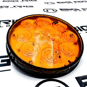 Turn Lamp - 4 Inch, Yellow, 24 Volt 52093 - Grote