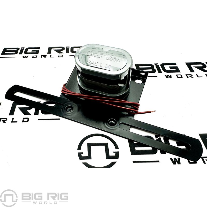 License Lamp - With Bracket, Black 60081 - Grote
