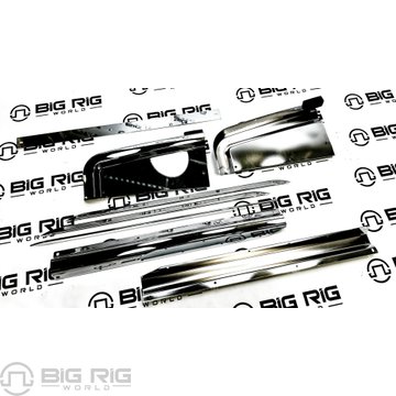 Chrome Steel Grille Kit - Kenworth W900L GRKW900L - TRP