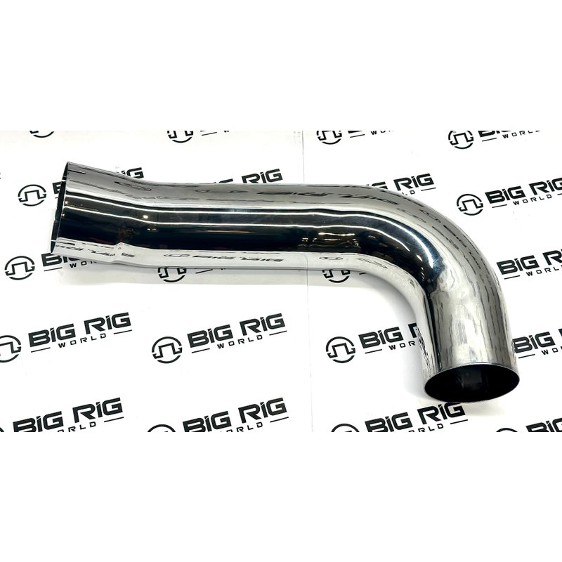 5 Inch 2-Bend Od/Id Pipe Left - Chrome KW-14729LC - Grand Rock