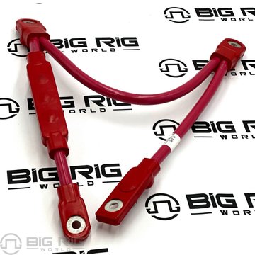 Jumper - Battery Cable, Positive, In Rail, 4 Battery, Thread 06-90627-000 - Freightliner