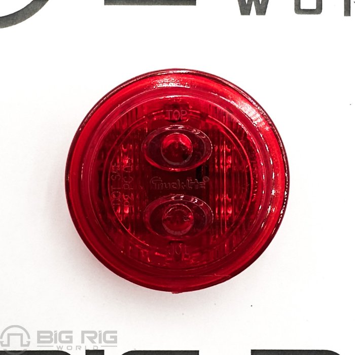 LED 30 Series Low Profile Lamp, 6 Diode, Fit-N-Forget, 12v, Red 30385R - Truck Lite