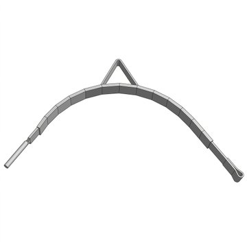 Fuel Tank Strap Polished K84-1013-001P - Kenworth