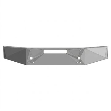 Kenworth T800 Taper Bumper TX75X0011-26NS - Valley Chrome