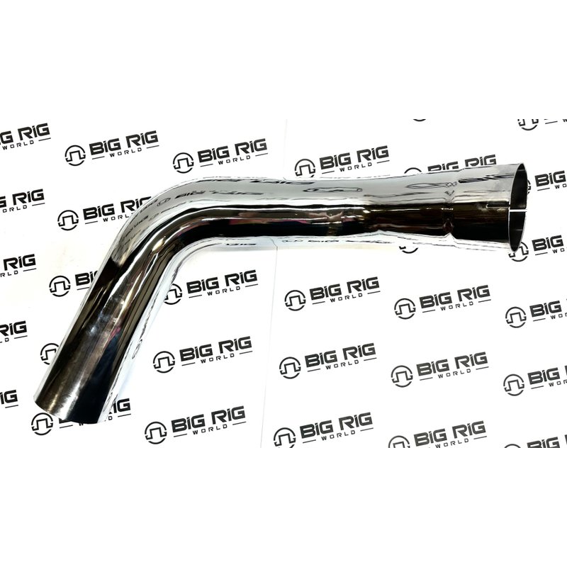 M-Bend Steel Chrome Exhaust Pipe  5in OD/ID LH EP50EL65202C - TRP
