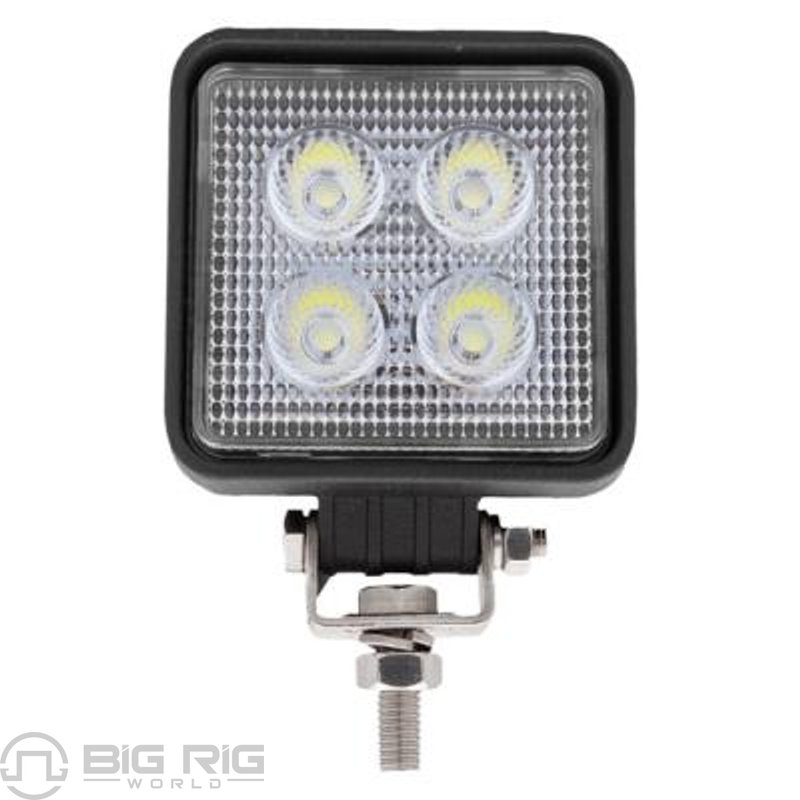 Mini Square 4 LED Work Light 750 Lumens 12/24VDC MWL-45 - Maxxima