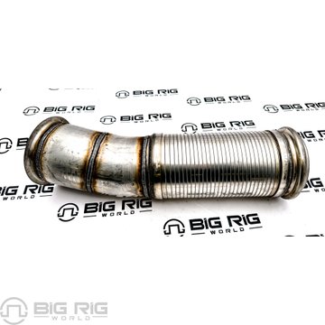 Pipe-Exhaust Mbend 5 inch Flex -Ss-Flg-Flg M66-2312 - Kenworth