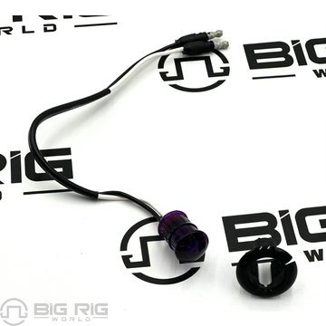 LED 33 Series Aux. Flange Mount Kit, Purple 33066PR - Truck Lite