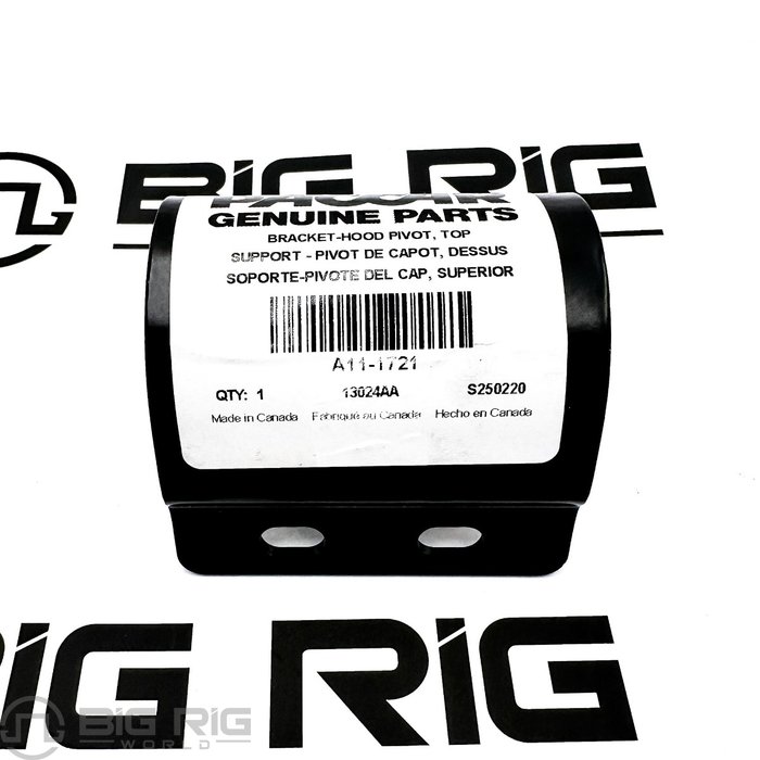 Top Hood Pivot Bracket - Left Side A11-1721 - Kenworth