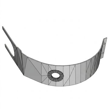 Small DEF Tank Cover M22-6058 - Paccar