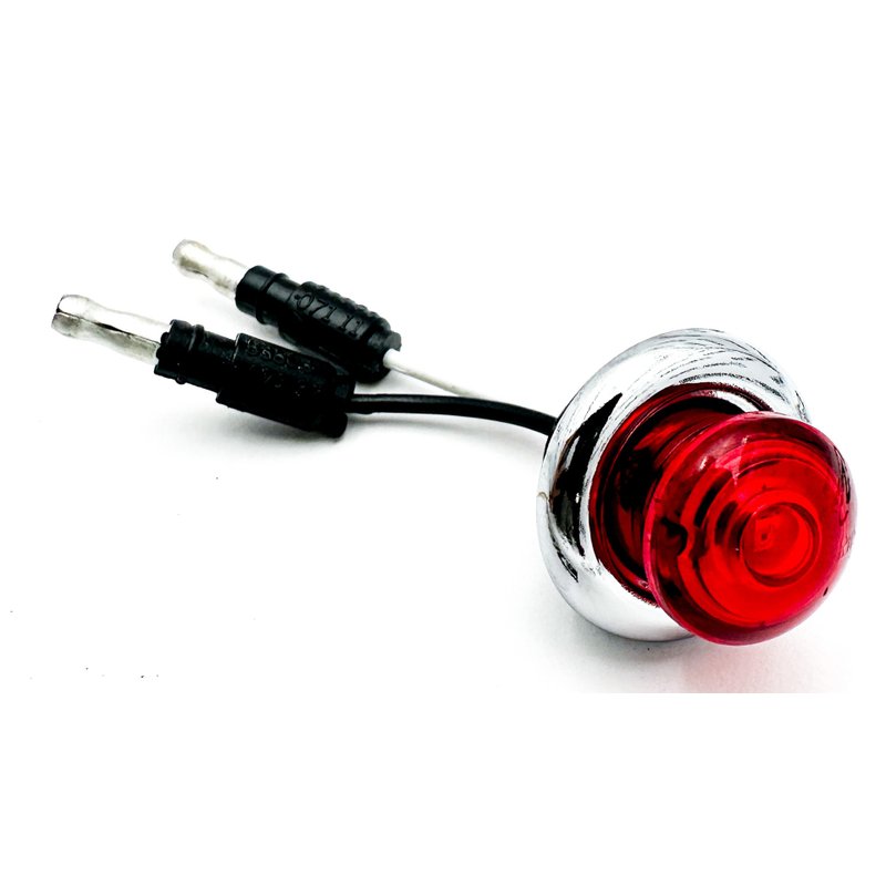 0.75in Round Red LED with Bezel Light Kit P201712 - Phoenix