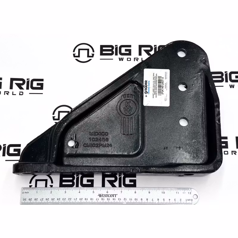 Crossmember Gusset, 3-Hole, Aluminum, LH K140-2437-5 - OEM