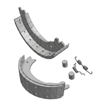 Reman Brake Shoe Kit 15X4 PR23K RK1443EPR23M - Meritor