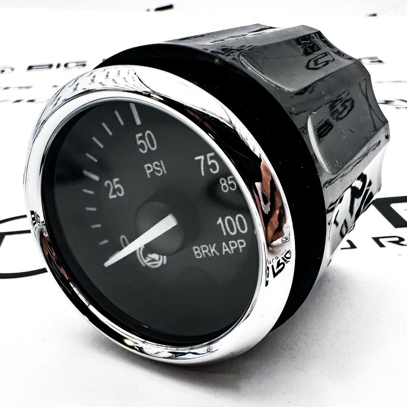 Air Brake Application Pressure Gauge Q43-6066-133CK - Peterbilt