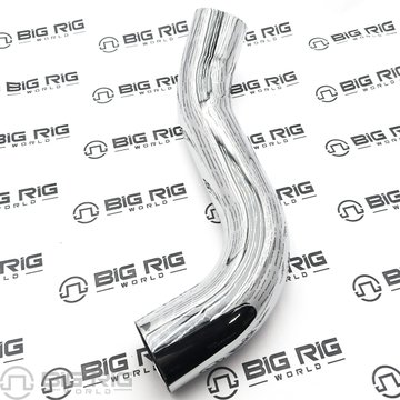 Exhaust Pipe Mbend 4 In. Steel, Chrome OD/OD K180-19879CP - Kenworth