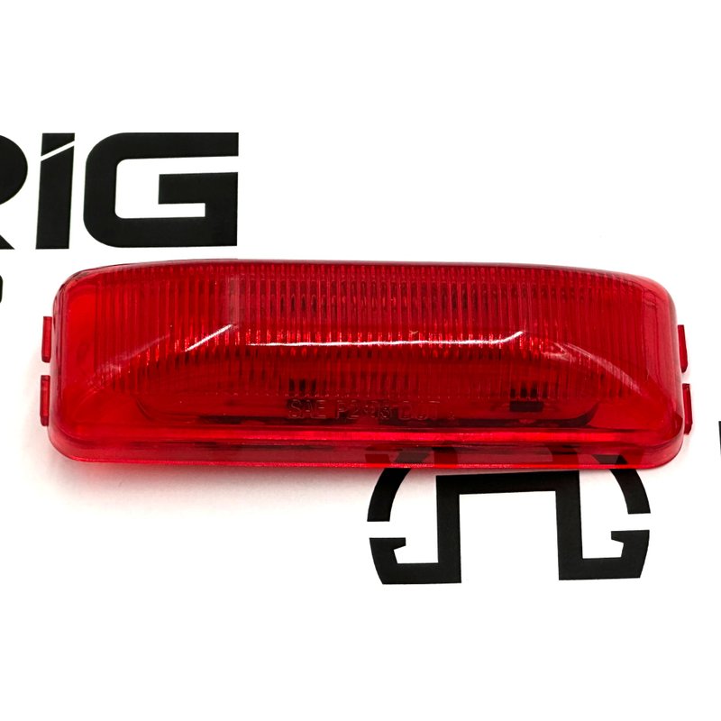 LED Signal Stat Clearance/Marker Rectangular Lens And Housing 1960 - Truck Lite