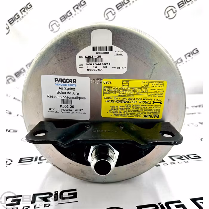 Air Spring Assembly - AG200 K303-25 - OEM - Kenworth - Big Rig World