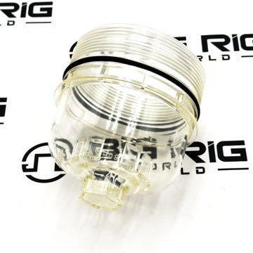 Clear Fuel Filter Cap 2380464PE - Paccar Engine