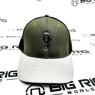 Kenworth Liquid Metal Logo Cap in Black/Grey 1457468-00 - Kenworth