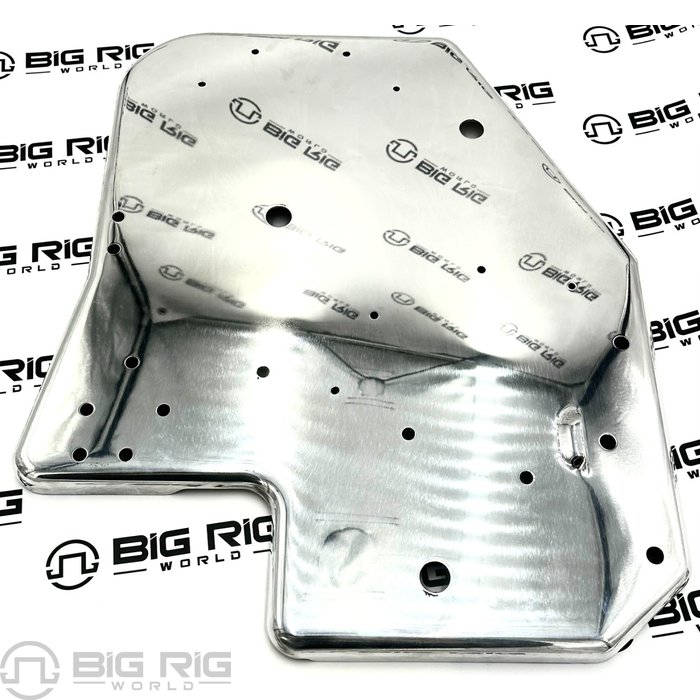End - Box DPF/SCR Alum POL LH M64-1000-002 - Kenworth