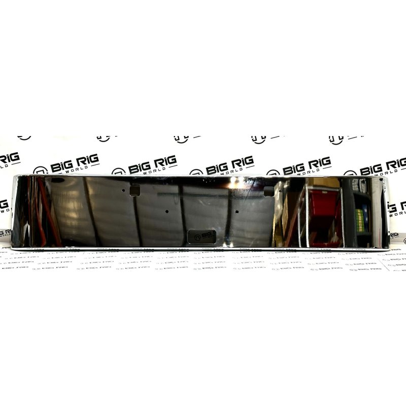 Bumper - Chrome Steel, 19 In. Texas Square N71-1276-11010 - Kenworth